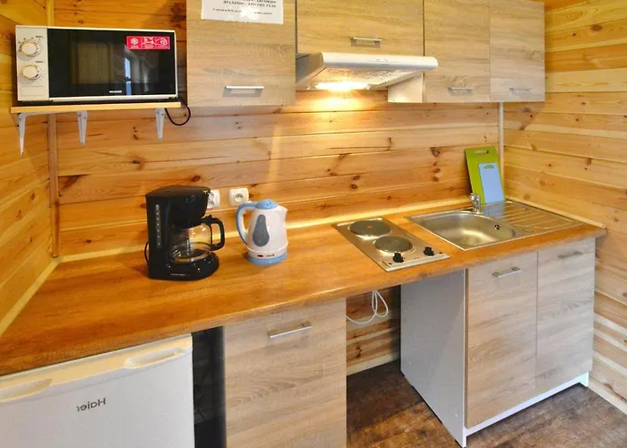 Single-story Homes With A Terrace, Pool Casa vacanze Przewloka (Pomerania)