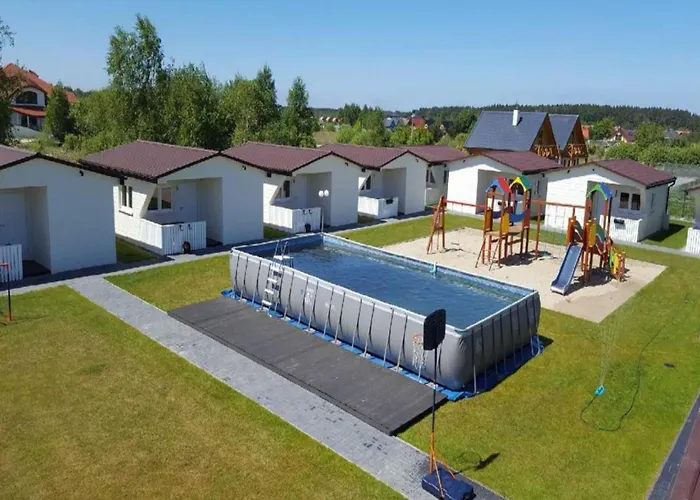 Single-story Homes With A Terrace, Pool * Przewloka (Pomerania)